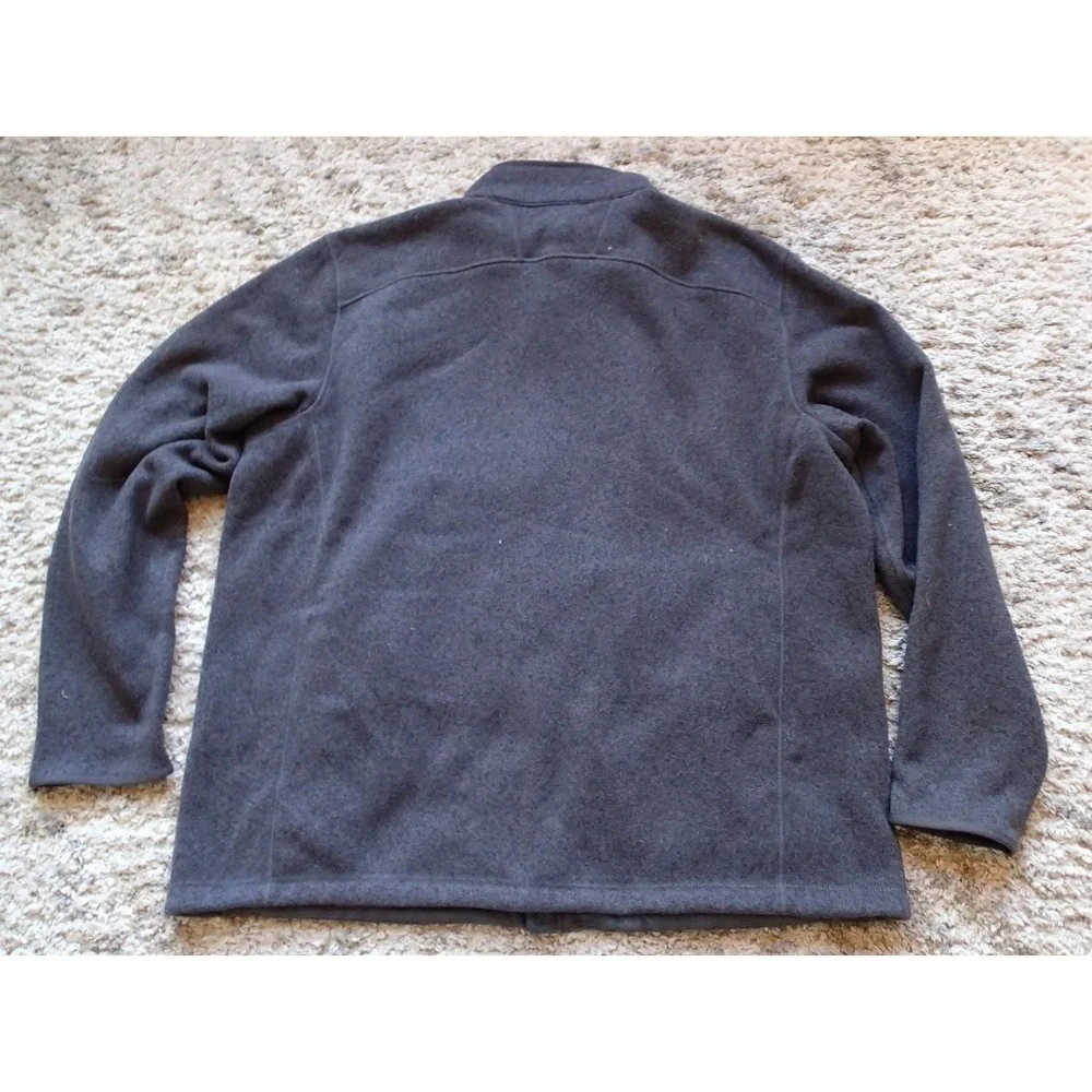 The North Face Gordon Lyons Jacket Mens XXL Gray Excellent‎ Full Zip Fleece